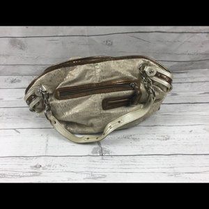 Marc Chantal M.C. Handbags Gold Satchel